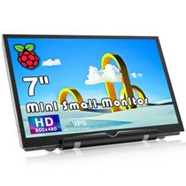 Monitor HAMTYSAN Raspberry Pi Mini de 7 polegadas 800x480 HDMI IPS