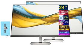 Monitor HP 24" FHD IPS 5 ms Antirreflexo Sem Flicker Kit com 2