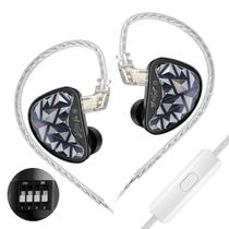 Monitor In-Ear KZ AS24 Pro 24 Drivers BA 8 Níveis de Ajuste Monitor In-Ear KZ AS24 Pro 24 Drivers BA 8 Níveis de Ajuste