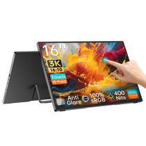 Monitor Intehill U16ZT 16" com tela sensível ao toque 3K 100% sRGB