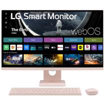 Monitor inteligente LG 27SR5BF-P 27" FHD webOS Streaming TV rosa