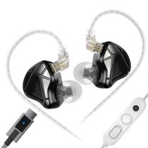 Monitor intra-auricular KZA COUSTICS Axas USB-C para jogos com microfone Monitor intra-auricular KZA COUSTICS Axas USB-C para jogos com microfone