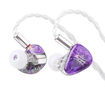Monitor intra-auricular Linsoul Kiwi Ears Orchestra Lite 8BA IEM Purple