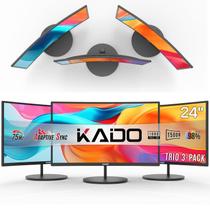 Monitor Kado C24 Trio 3x24" Curvo 1500R 75Hz HDMI Monitor Kado C24 Trio 3x24" Curvo 1500R 75Hz HDMI