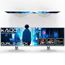 Monitor Kado Dual 24,5" 180Hz 1ms FHD para Jogos Pacote com 2 Monitor Kado Dual 24,5" 180Hz 1ms FHD para Jogos Pacote com 2