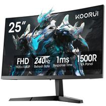 Monitor KOORUI Curved Gaming de 25 polegadas 240 Hz FHD 1080P G2511XC Monitor KOORUI Curved Gaming de 25 polegadas 240 Hz FHD 1080P G2511XC