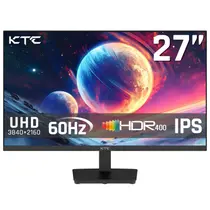 Monitor KTC 4K UHD de 27 polegadas (3840 x 2160) IPS 60 Hz HDR400