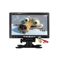 Monitor Lcd 7 Polegadas Cftv Monitoramentos Hdmi/Vga A25