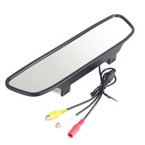 Monitor LCD Digital de 4,3 Polegadas com Entrada AV - Visão Bidirecional e Imagem Invertida
