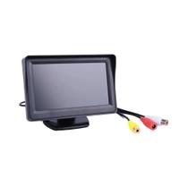 Monitor LCD TFT HD De 4.3 Polegadas Para Câmera De Ré Automotiva - Acessório Veicular Para