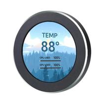 Monitor LCD USB Refrigerado a Água De 2.1 a 2.8 Polegadas Para Monitoramento De CPU, GPU, RAM E HDD,