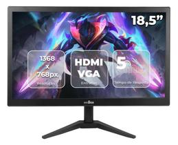 Monitor Led 18,5 Pol.policromatico R.1366 x 768 Hdmi Vga DMN185