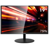 Monitor LED 19 Brasil PC 75hz BPC-19WE02-B Slim-Preto Monitor LED 19 Brasil PC 75hz BPC-19WE02-B Slim-Preto