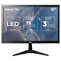 Monitor Led 19, Szl, Hd, 3Ms, 75Hz, Hdmi/Vga,Szl-Szl19-Bl01