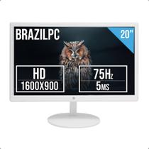 Monitor led 20 brazil pc m20kwb branco vesa