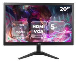 Monitor Led 20 Pol.policromatico R1600 x 900 Hdmi Vga DMN200