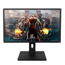 Monitor Led 21.5" Full HD 75hz Antirreflexo Com Ajuste de Altura Inclinação e Rotação - Preto Monitor Led 21.5" Full HD 75hz Antirreflexo Com Ajuste de Altura Inclinação e Rotação - Preto