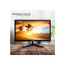Monitor LED 22 Polegadas HD com Conexão HDMI e VGA. Alto-falantes Integrados