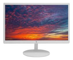 Monitor Led 23 Brasil Pc Widescreen Branco Hdmi E Vga
