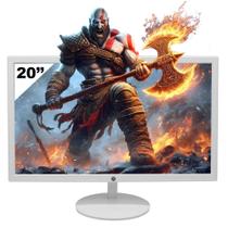 MONITOR LED 23 BRAZILPC 23WBR-75 FHD 75Hz ANTIRREFLEXO BRANCO WIDESCREEN BOX IF