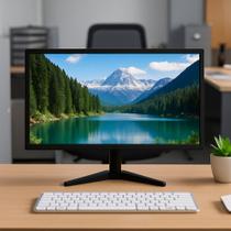 Monitor LED 27 Polegadas Full HD Entradas HDMI VGA 16:9 Escritório Computador