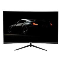 Monitor Led 31,5 Brilpc Frameless Curvo Fullhd 75Hz Preto