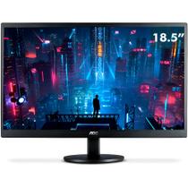Monitor LED AOC 18,5" Widescreen HD 60Hz com HDMI, VGA e Modo Eco, Preto - E970SWHNL