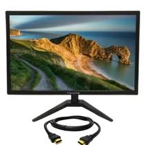 Monitor LED Full HD 19 Polegadas HDMI VGA SLIM 110/220 - Tomate