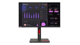 Monitor Lenovo T24i30 23,8 Pol Full HD IPS FHD HDMI USB 60Hz 4ms Com Ajuste de Altura