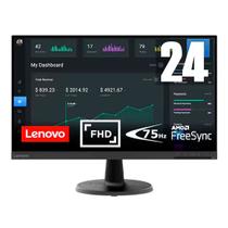 Monitor Lenovo Thinkvision E24-40 23.8 IPS FULL HD - 64BAMAR1BR Monitor Lenovo Thinkvision E24-40 23.8 IPS FULL HD - 64BAMAR1BR