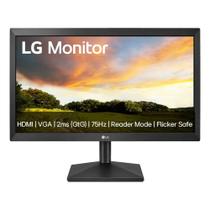 Monitor LG 19.5" 20MK400H-B LED HD HDMI VGA 75Hz Preto