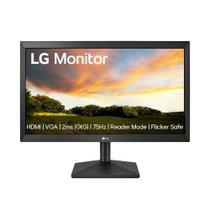 Monitor LG 19,5", HD, 75Hz, 2ms, VA, HDMI e VGA, Ajuste de Inclinação, Preto - 20MK400H-B Monitor LG 19,5", HD, 75Hz, 2ms, VA, HDMI e VGA, Ajuste de Inclinação, Preto - 20MK400H-B