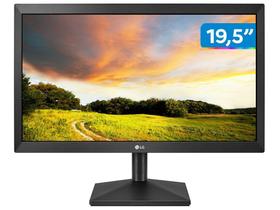 Monitor LG 19,5'' LED HDMI/VGA/VESA/Ajuste de Inclinação 1366 x 768 Preto - 20MK400H-B