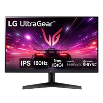 Monitor LG 24" Gamer 180HZ 1MS Ultragear 24GS60F-B.AWZM Monitor LG 24" Gamer 180HZ 1MS Ultragear 24GS60F-B.AWZM