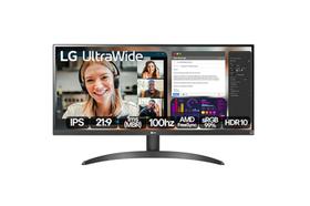 Monitor LG 29WQ500BB UltraWide Full HD IPS, 100Hz, HDR10 e AMD