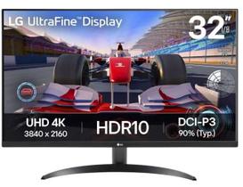 Monitor LG 32" 4K UHD 60HZ 4MS Display PORT 32UR500K-B.AWZM
