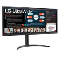 Monitor LG 34' IPS, Ultra Wide, Full HD, HDMI, HDR 10, 95% sRGB, FreeSync, Ajuste de Altura, Preto