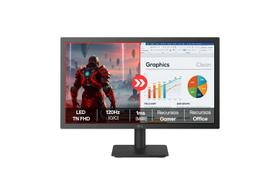 Monitor LG FHD Home & Office 22U403A-B 22”, 1ms (MBR), 120Hz (O/C), Modo leitura, Flicker Safe, HDMI, LG Switch, Black Stabilizer, Dynamic Action Sync