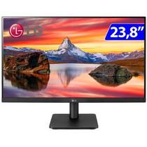 Monitor LG LED IPS 23,8" Full HD HDMI VGA 24MP400 com Ajuste de Inclinação - Preto