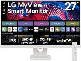 Monitor LG MyView Smart - Tela IPS 27", WebOS, 27SR73U-W