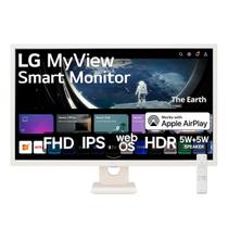 Monitor LG SMART Branco 32" IPS FHD 32SR50F-W.AWZM Monitor LG SMART Branco 32" IPS FHD 32SR50F-W.AWZM