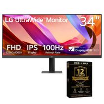Monitor LG UltraWide IPS 34" WFHD 100Hz 5ms 400 nits