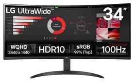 Monitor lg uw curvo 34 100hz 34wr50qkb