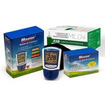 Monitor Lipídico Mission + 25 Tiras + 100 Lancetas - Nr32 21G Monitor Lipídico Mission + 25 Tiras + 100 Lancetas - Nr32 21G