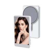 Monitor Magnético Para Vlog Com Temporizador Para Smartphone, Tela Para Selfie E Transmissão Ao Vivo