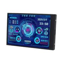 Monitor Mini Computador DIY De 3,5 Polegadas Tipo-C IPS Com Suporte Para CPU, GPU, RAM E HDD Monitor Mini Computador DIY De 3,5 Polegadas Tipo-C IPS Com Suporte Para CPU, GPU, RAM E HDD