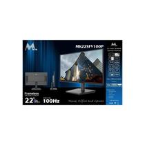 Monitor MTEK 22" HDMI Preto MK22SFV100P VA 100Hz Ultra Slim