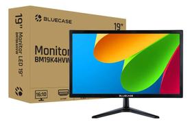 Monitor Office Bluecase 19, HD, 75Hz, 5ms, VA, HDMI e VGA, Preto BM19K4HVWBX