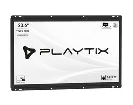 Monitor open frame touch screen playtix 15.6 capacitivo multitoque full hd spider wave