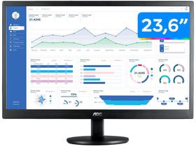 Monitor para PC AOC M2470SWH2 23,6” LED - Widescreen Full HD HDMI VGA Monitor para PC AOC M2470SWH2 23,6” LED - Widescreen Full HD HDMI VGA